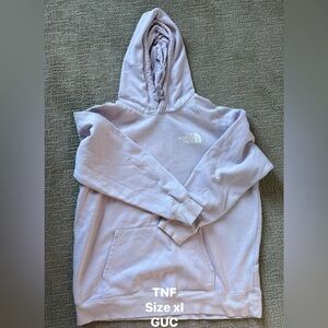 The North Face Light Purple Hoodie